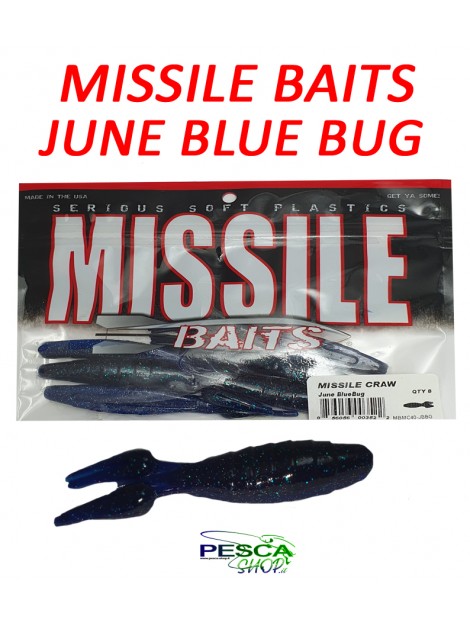 MISSILE BAITS - MISSILE CRAW - JUNE BLUE BUG 4.0